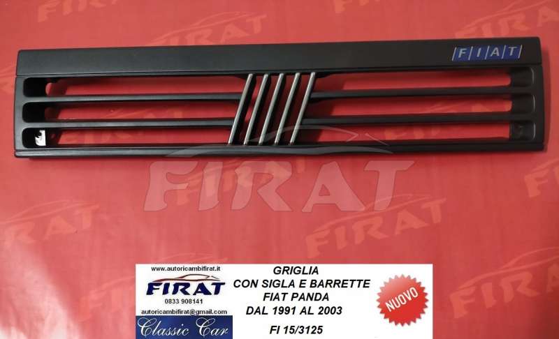 GRIGLIA FIAT PANDA 91 - 03 C/S/B